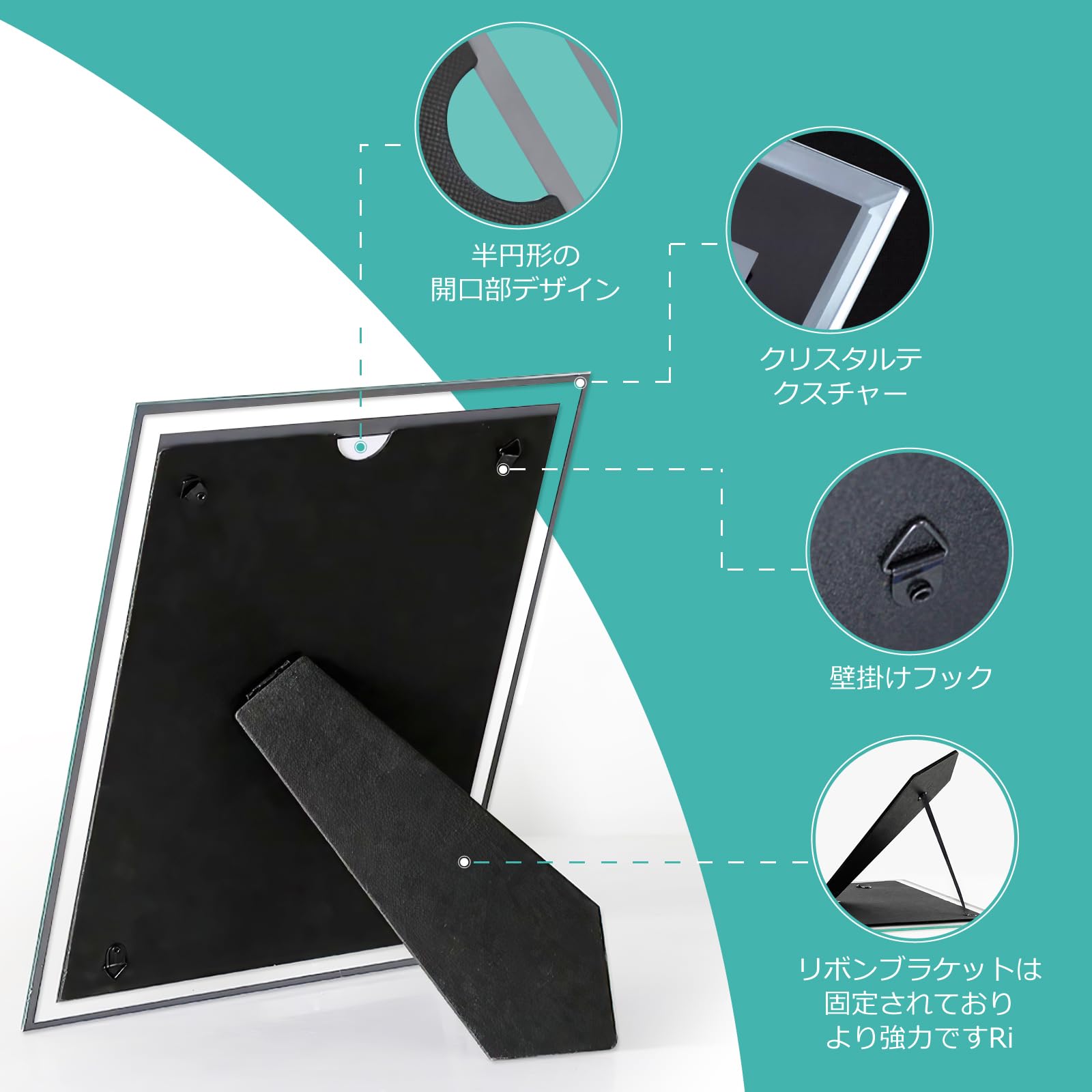 Amazon.co.jp: BlueValley A4ガラスフォトフレーム、賞状額縁