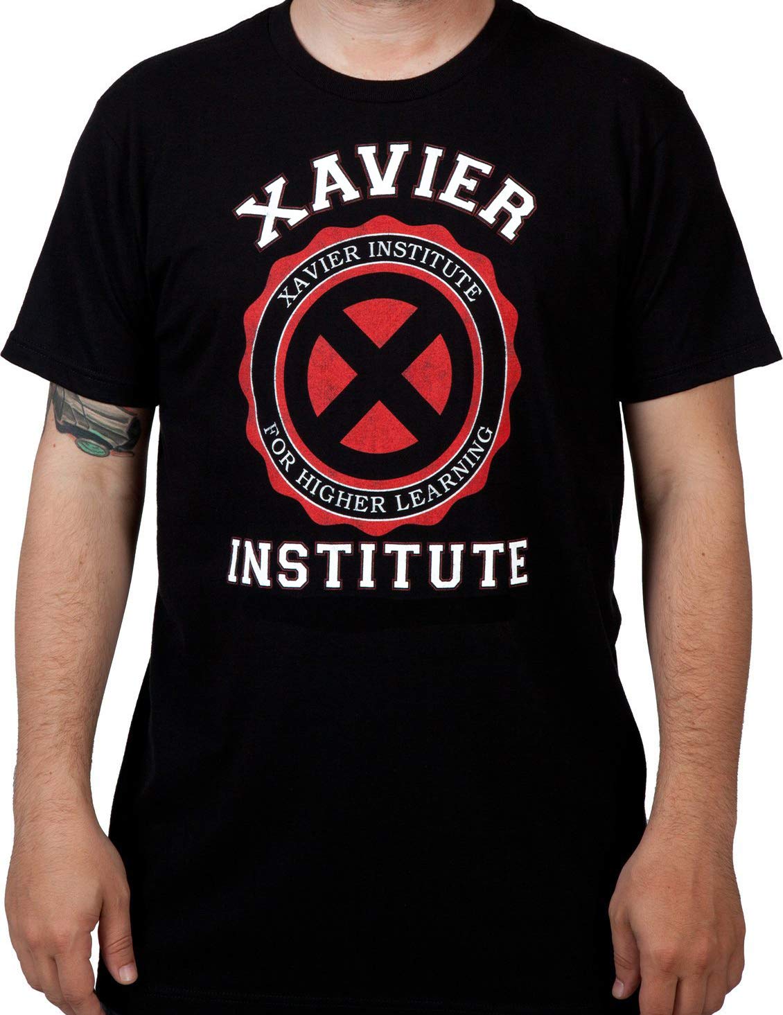 X-Men Xavier Institute for Higher Learning Mutatis Mutandis Adult T-Shirt