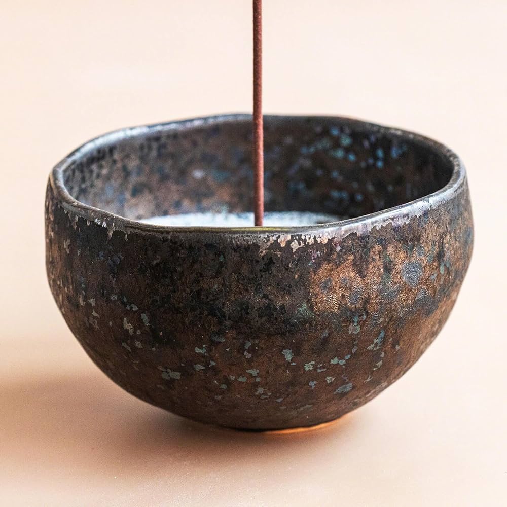 井上萬二窯 × EVANS DHARUMA INCENSE STAND EV-018 井上萬二窯 × EVANS DHARUMA INCENSE STAND – MIYOSHI RUG