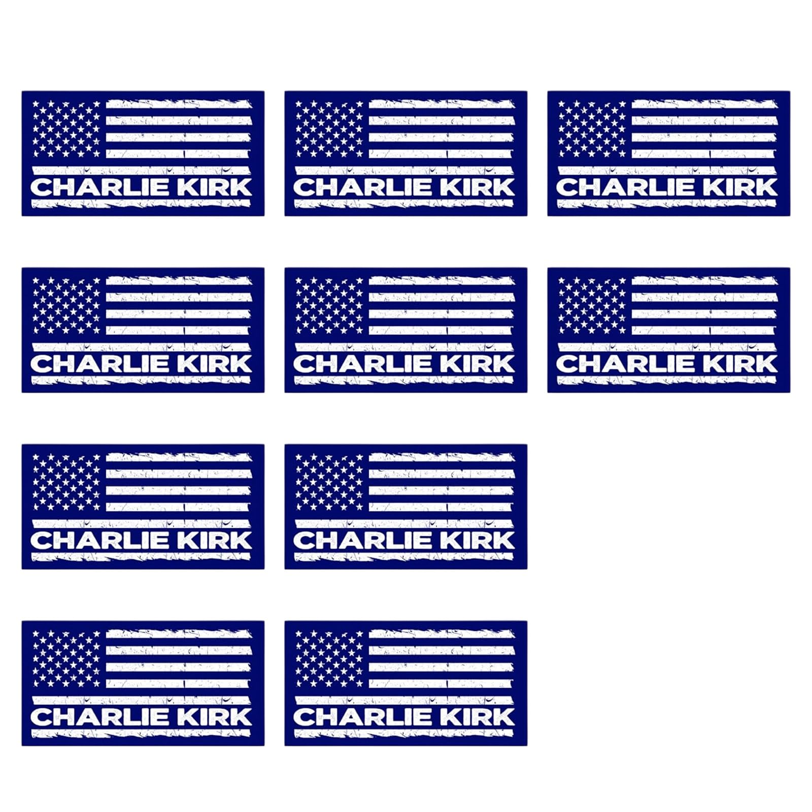 of 10 America Flag Patriotic Memorial Sticker for Home Car Truck Window Decors Gift Memorial Tributes Adhesive Decal Praying Sticker