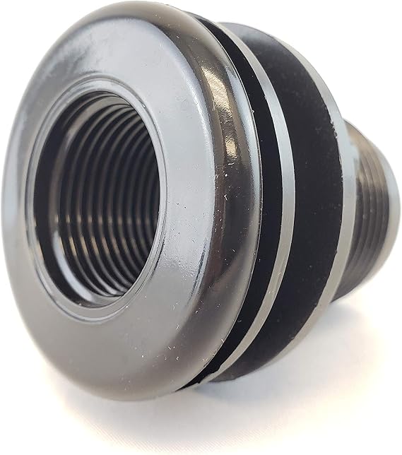 Lifegard Aquatics 1/2-Inch Standard Threaded Bulkhead