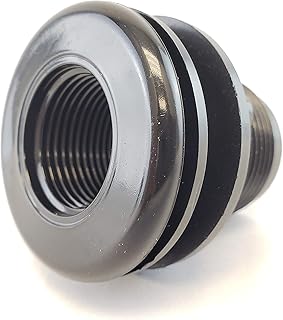 Lifegard Aquatics 1/2-Inch Standard Threaded Bulkhead
