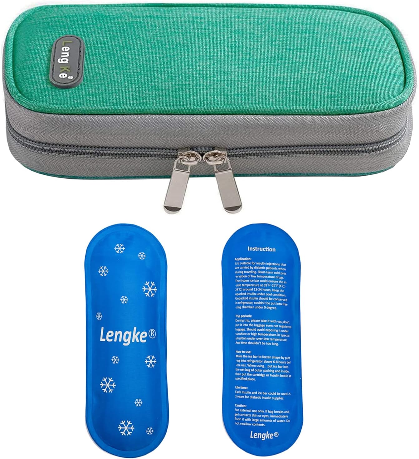 Insulin Cooler Case,Diabetic Travel Case Diabetes Medical Cool Bag with