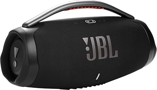 JBL Boombox 3 - Altavoz Bluetooth portátil sonido potente y graves monstruosos IPX7 impermeable 24 horas de reproducción batería externa JBL