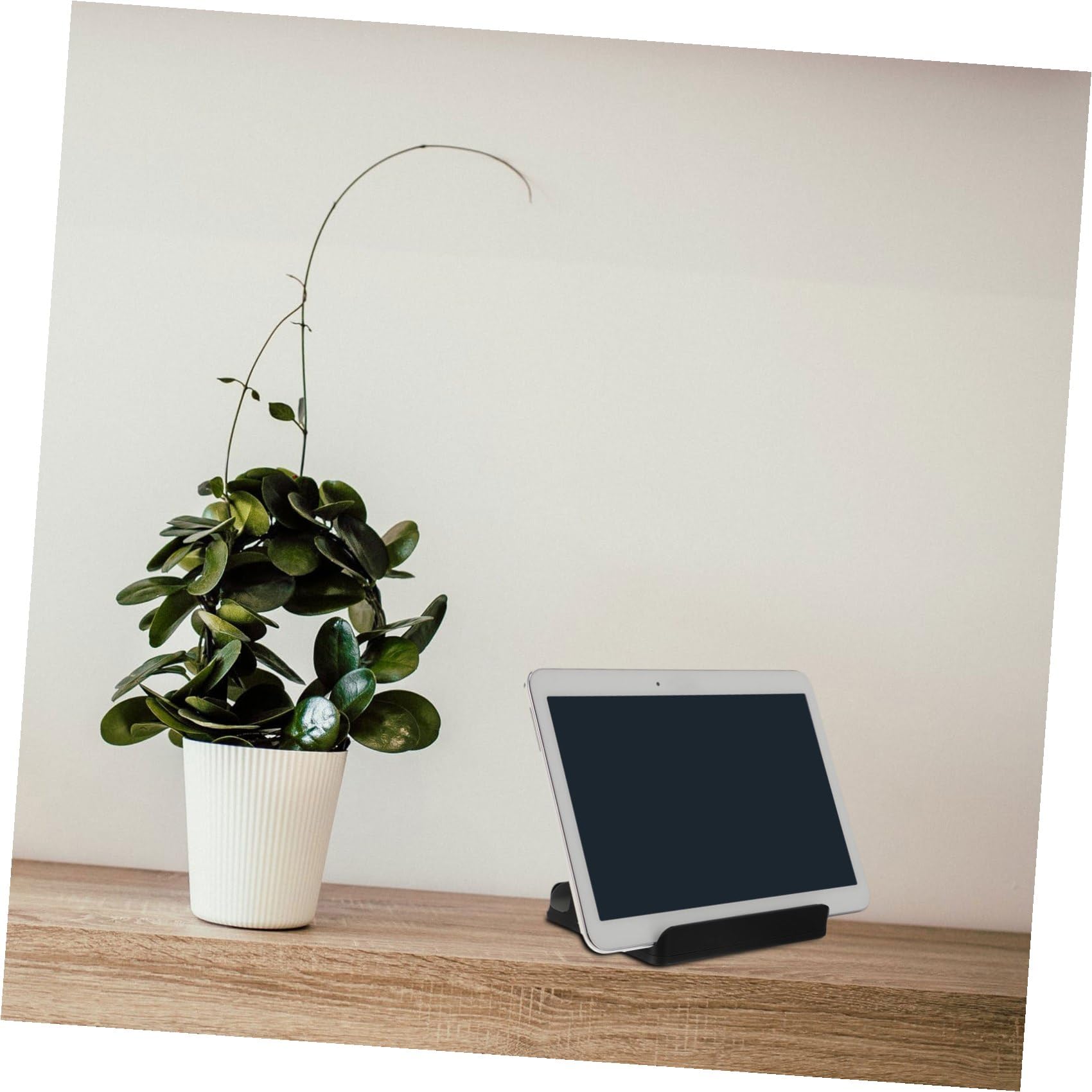 Soporte Vertical de Aluminio para Laptop y Tablet Base Estable y para Escritorio Compatible con Diferentes Grosor de Portátiles y Notebooks