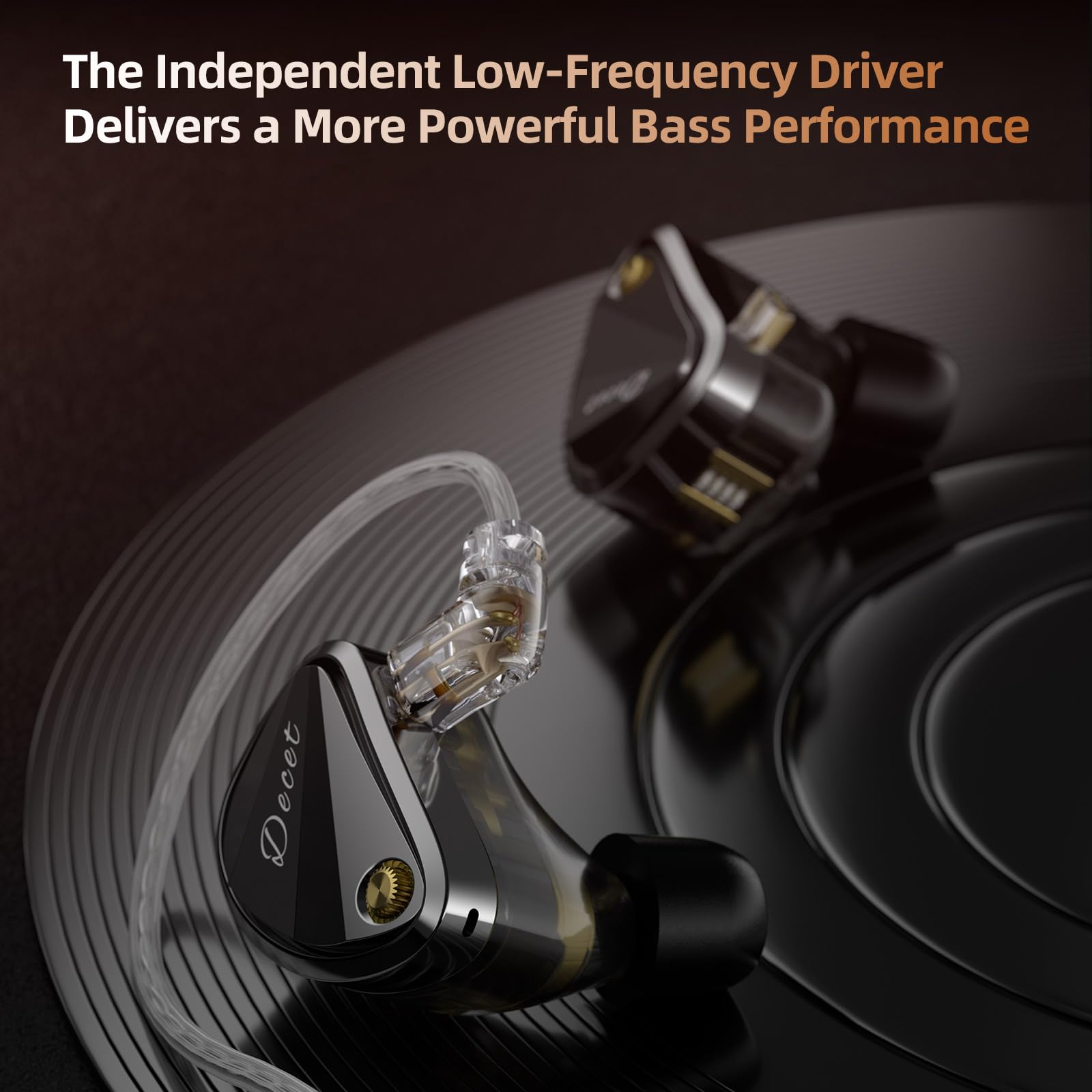 KZ Decet 5DDイヤホン(マイクなし/スイッチ付き)+4.4mmケーブル KZ Decet 5DDイヤホン(マイクなし/スイッチ付き)+4.4mmケーブル