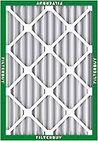 Vista 13 de Filterbuy 15x20x1 Air Filter MERV 8 Essential Dust & Allergy Defense (1-Pack), Electrostatic Pleated HVAC AC Furnace Filters Replacement, Made in