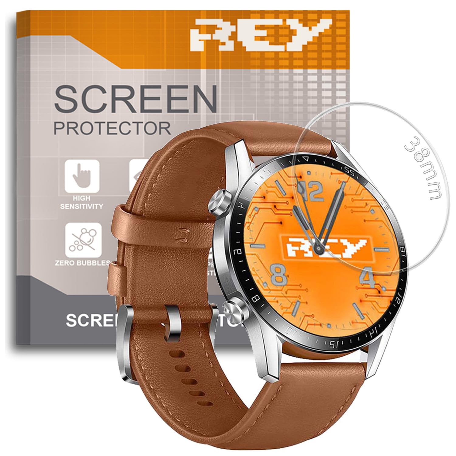 Diruite 4 Pack Schermbeschermer voor Samsung Galaxy Watch Ultra 47mm