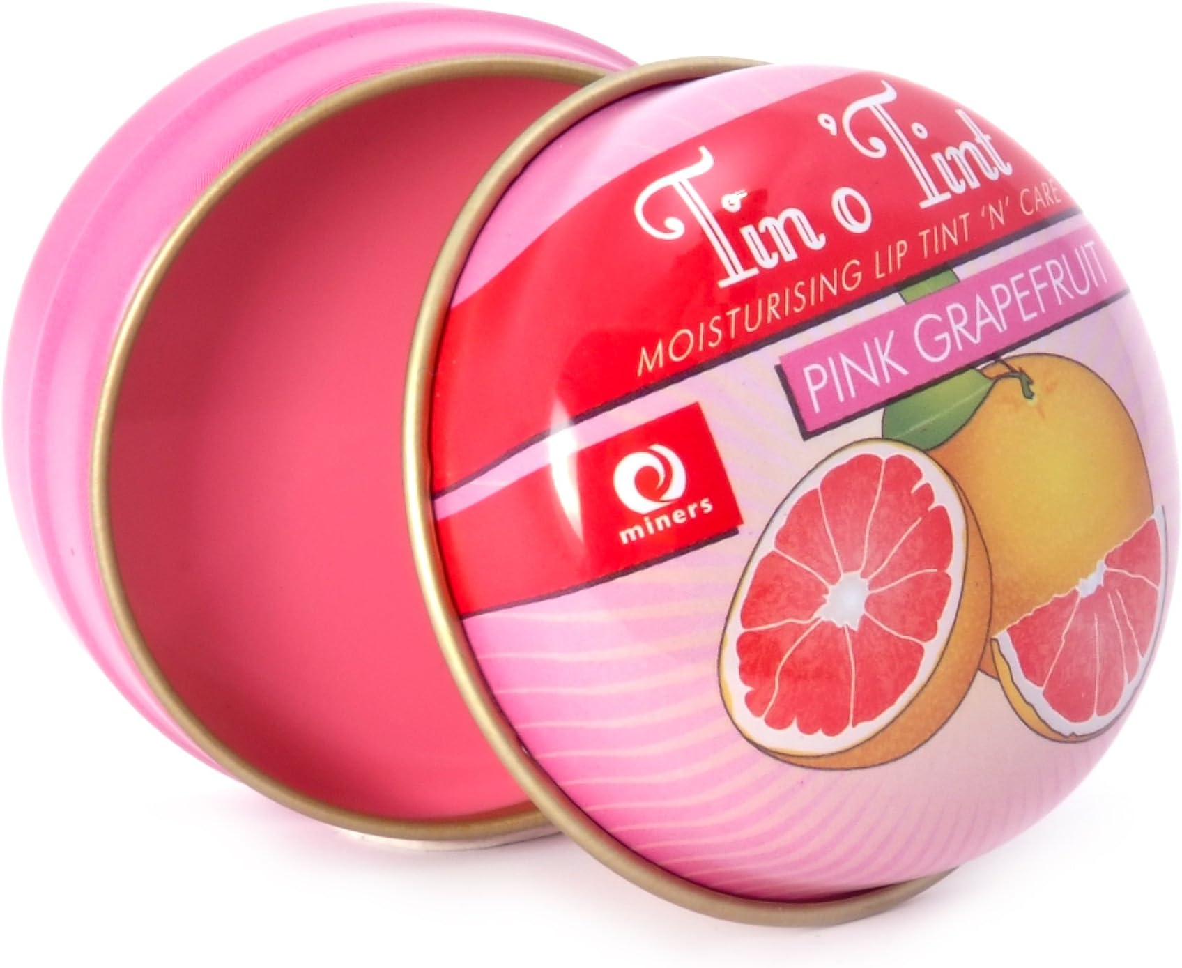 Miners Cosmetics Tin O Tint Pink Grapefruit