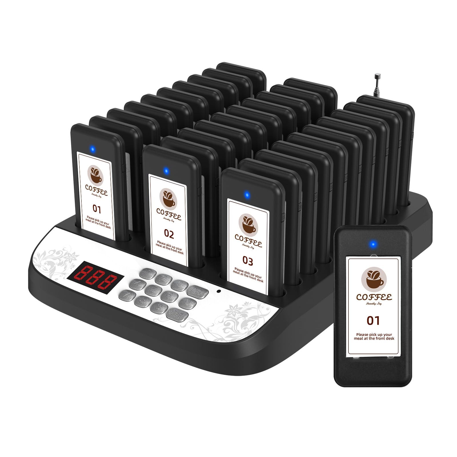Restaurant Pager System - 30 Buzzers -1