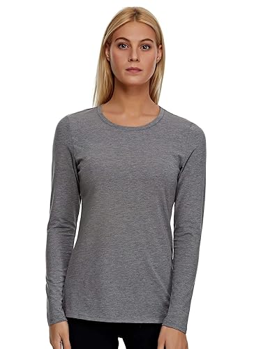 Felina Women's Long Sleeve Crew Neck Shirt