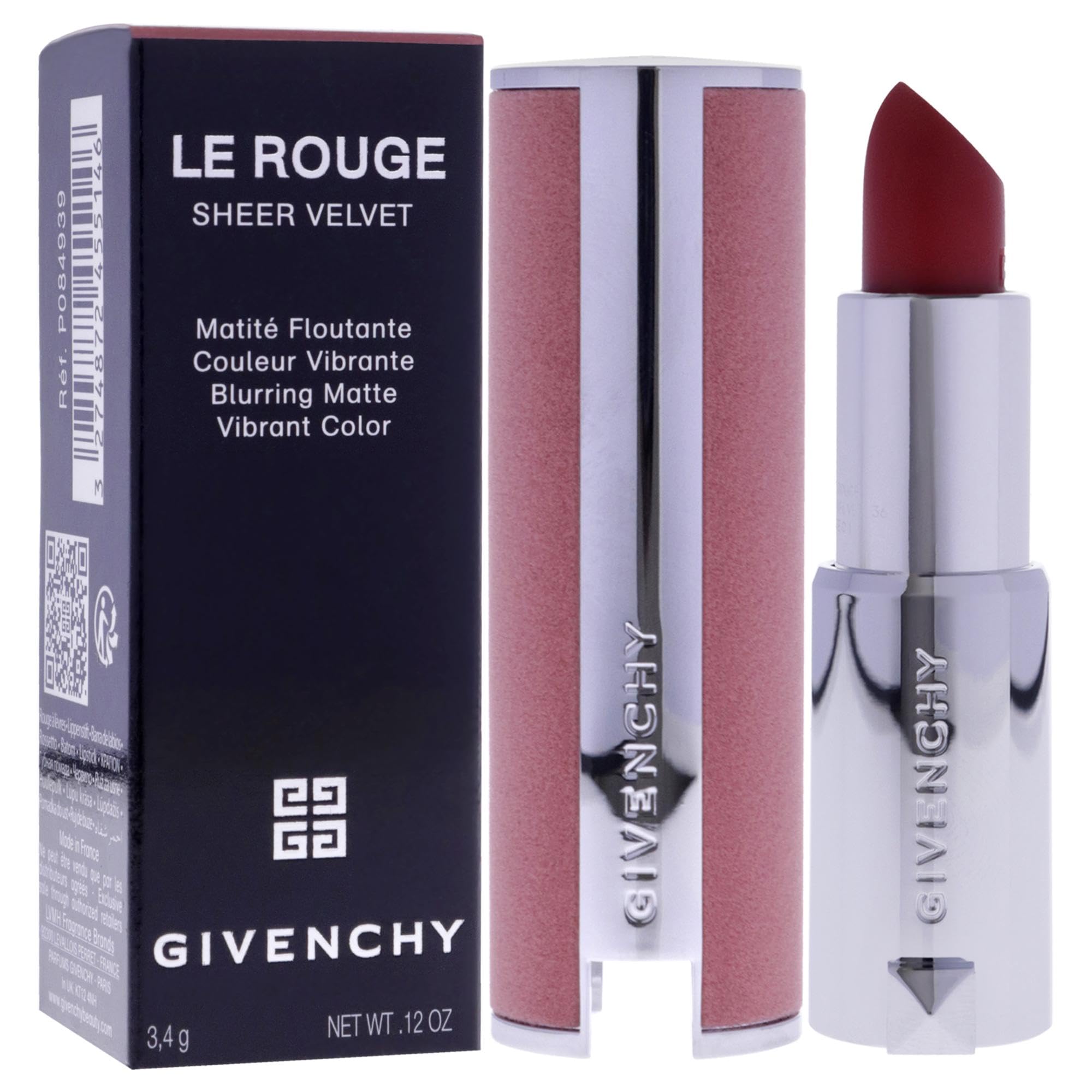 Amazon.com : Le Rouge Sheer Velvet Matte Lipstick - N36 L Interdit