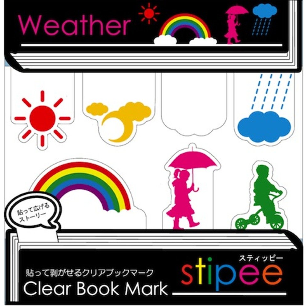 Signet Stipee Couleur par temps clair accessoire lecture marque-page