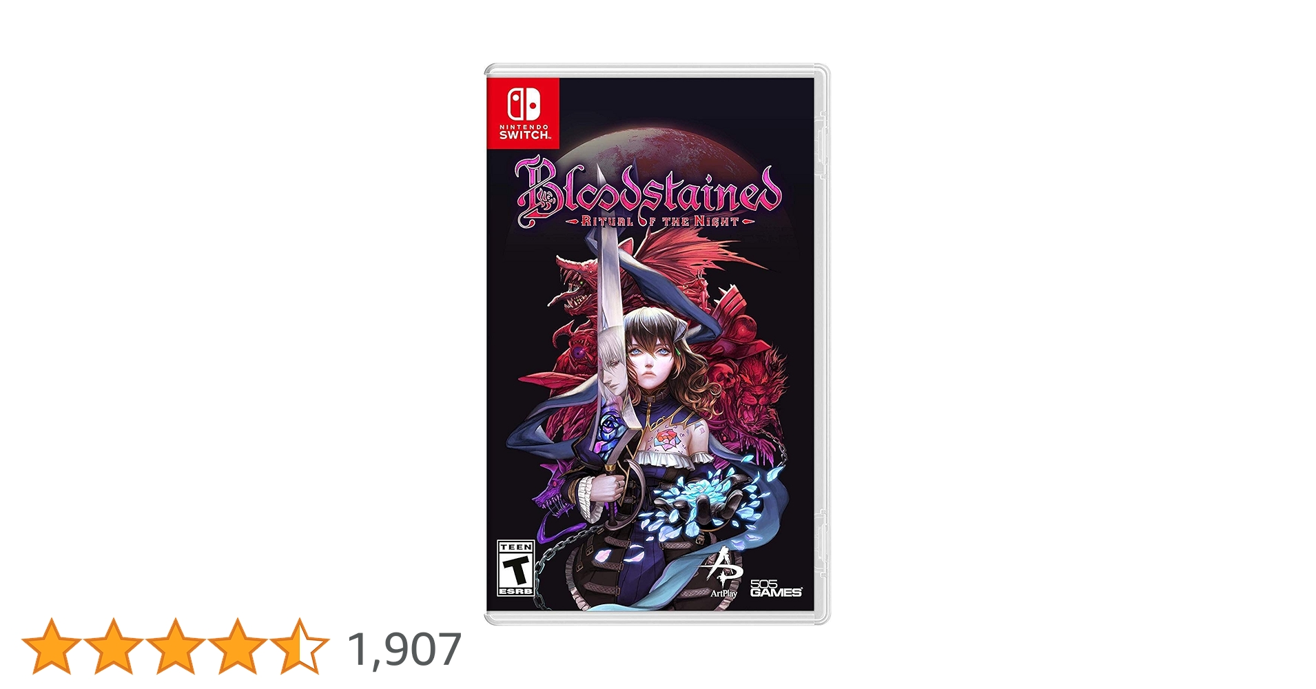 その他 Bloodstained: Ritual of the Night - Switch Bloodstained: Ritual of the Night Nintendo Switch [Digital