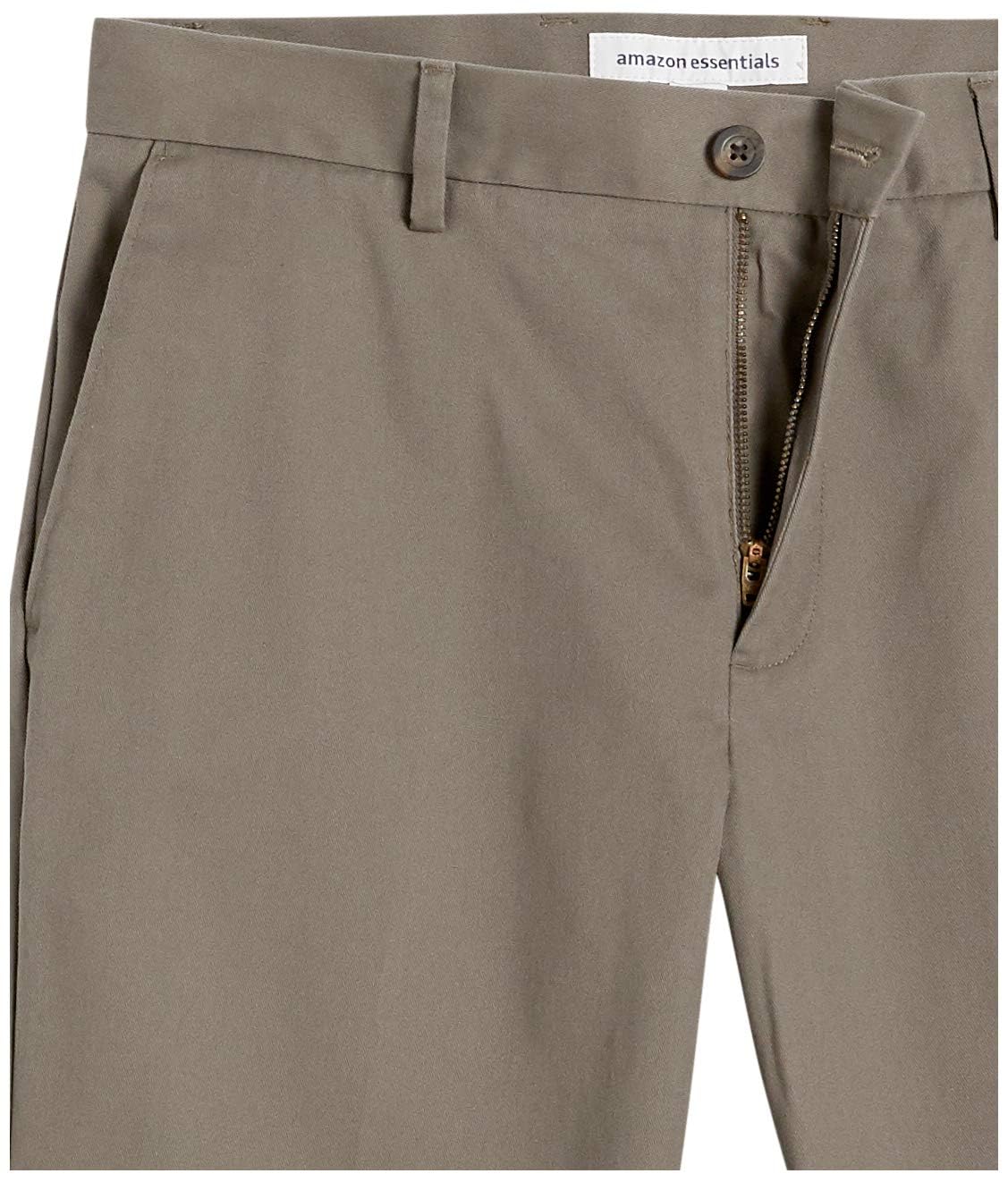 Amazon Essentials Men's Slim Fit Wrinkle-Resistant Flat-Front Work Chino Trousers — view 8