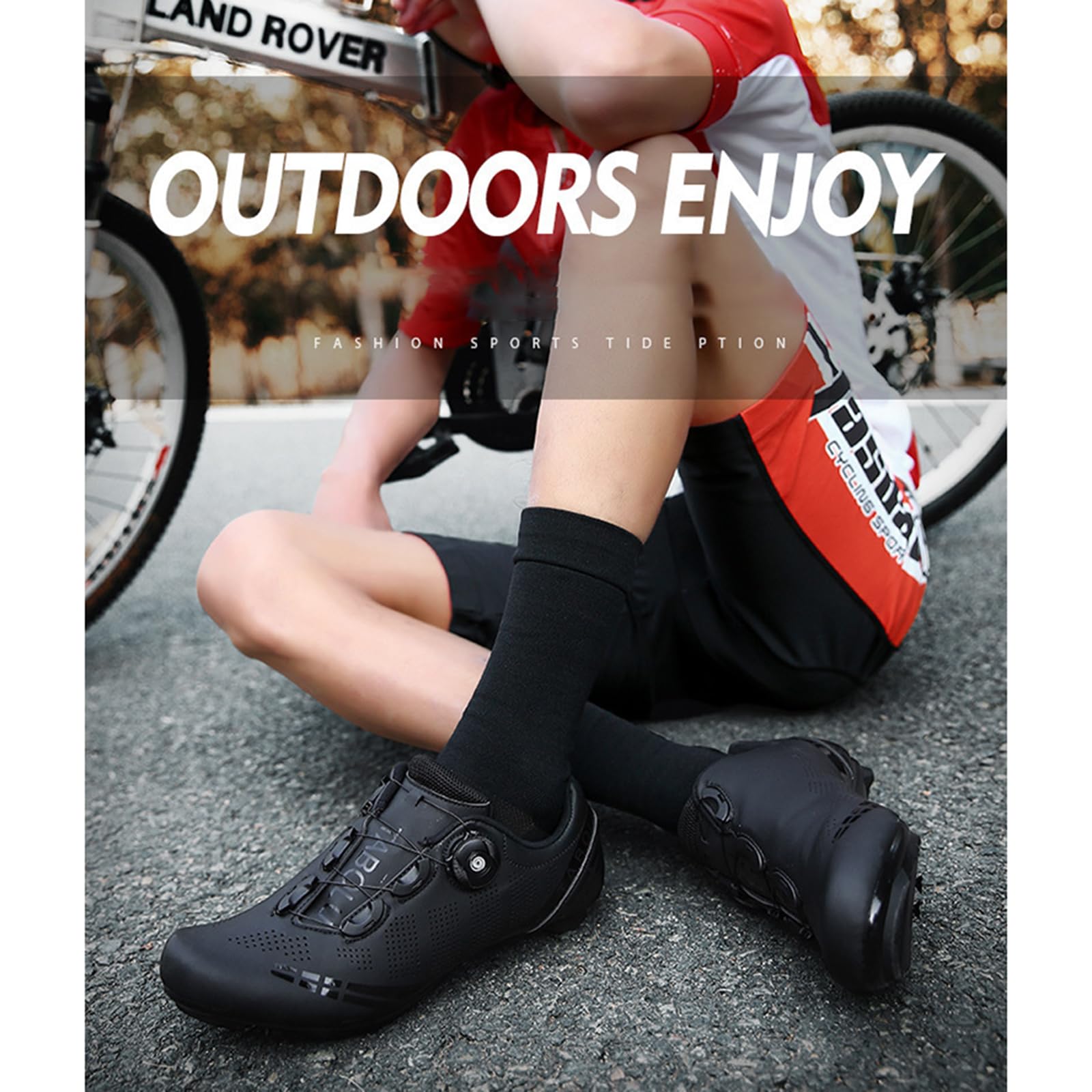 Atmungsaktive Radsportschuhe,Fahrradschuhe Damen,Mountainbike Schuhe Herren,Rennrad Schuhe MäNner,Mountainbike Sneaker,Fahrrad Spin MTB Schuhe,Rennrad Radschuhe,Atmungsaktive Radsportschuhe