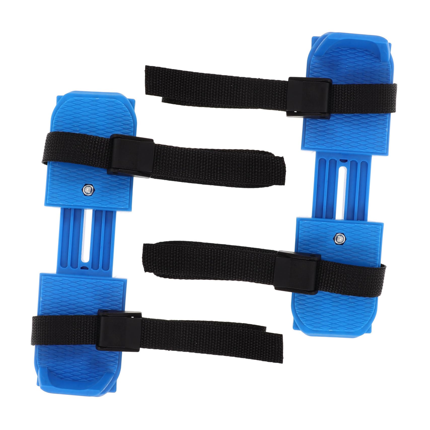 VANZACK Patines de Hielo Plástico Ajustables 1 Par, Dobles, para Niños