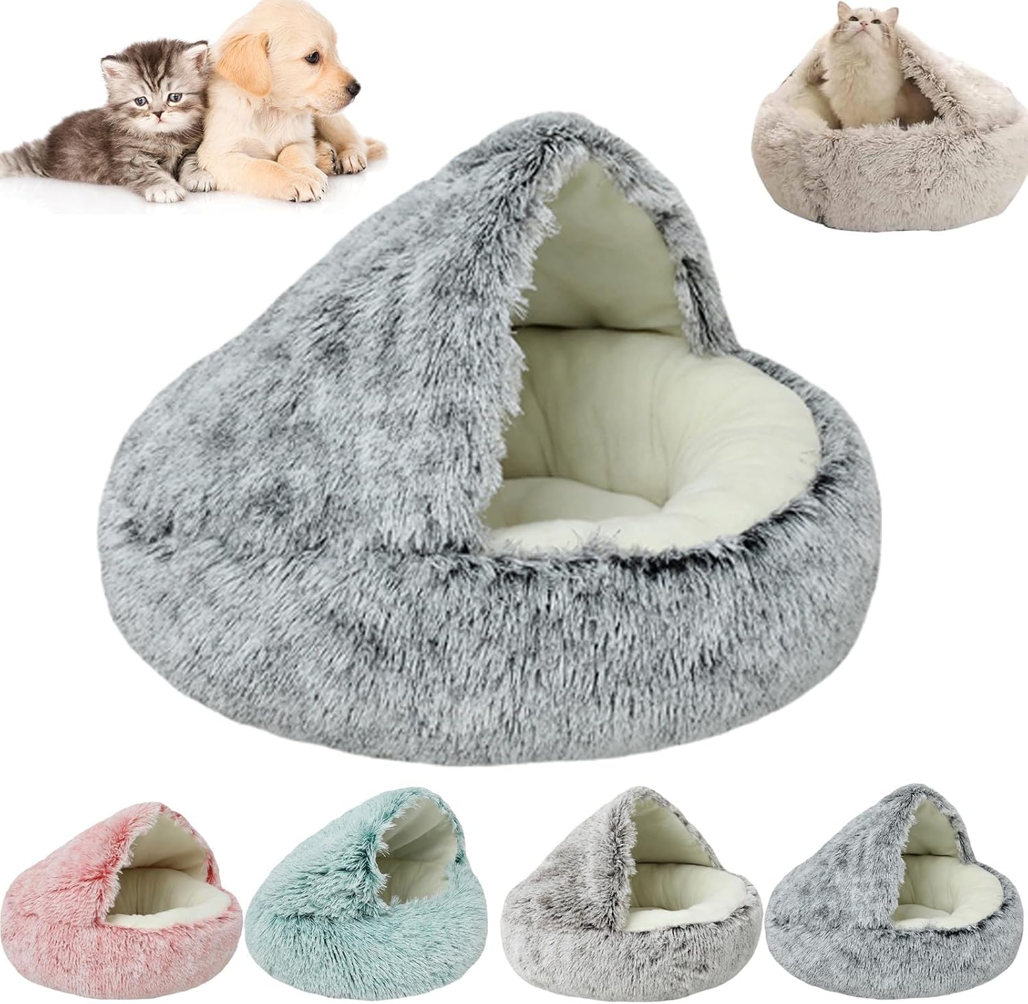 Amazon.co.jp Cozy Cocoon Pet Bed For Dogs,Cozy Cocoon Pet Bed,Cozy