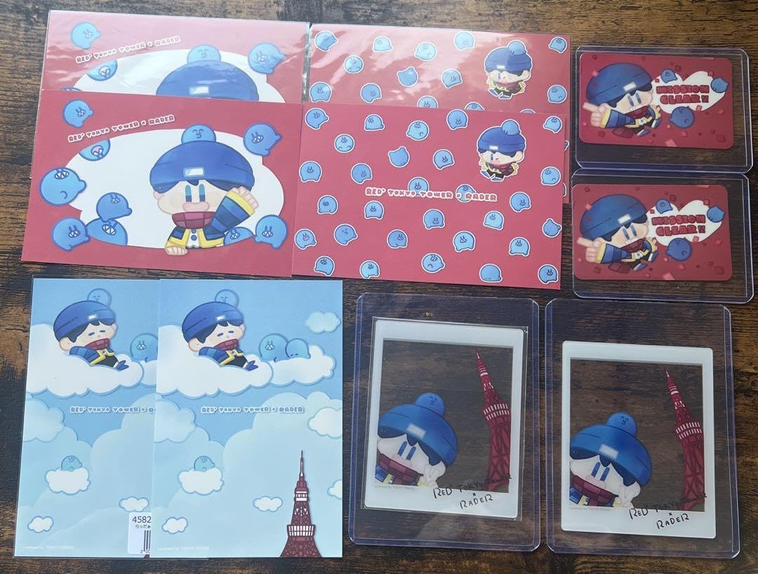 らっだぁ 人型マスコット RED°東京タワーポシェットポーチ シール