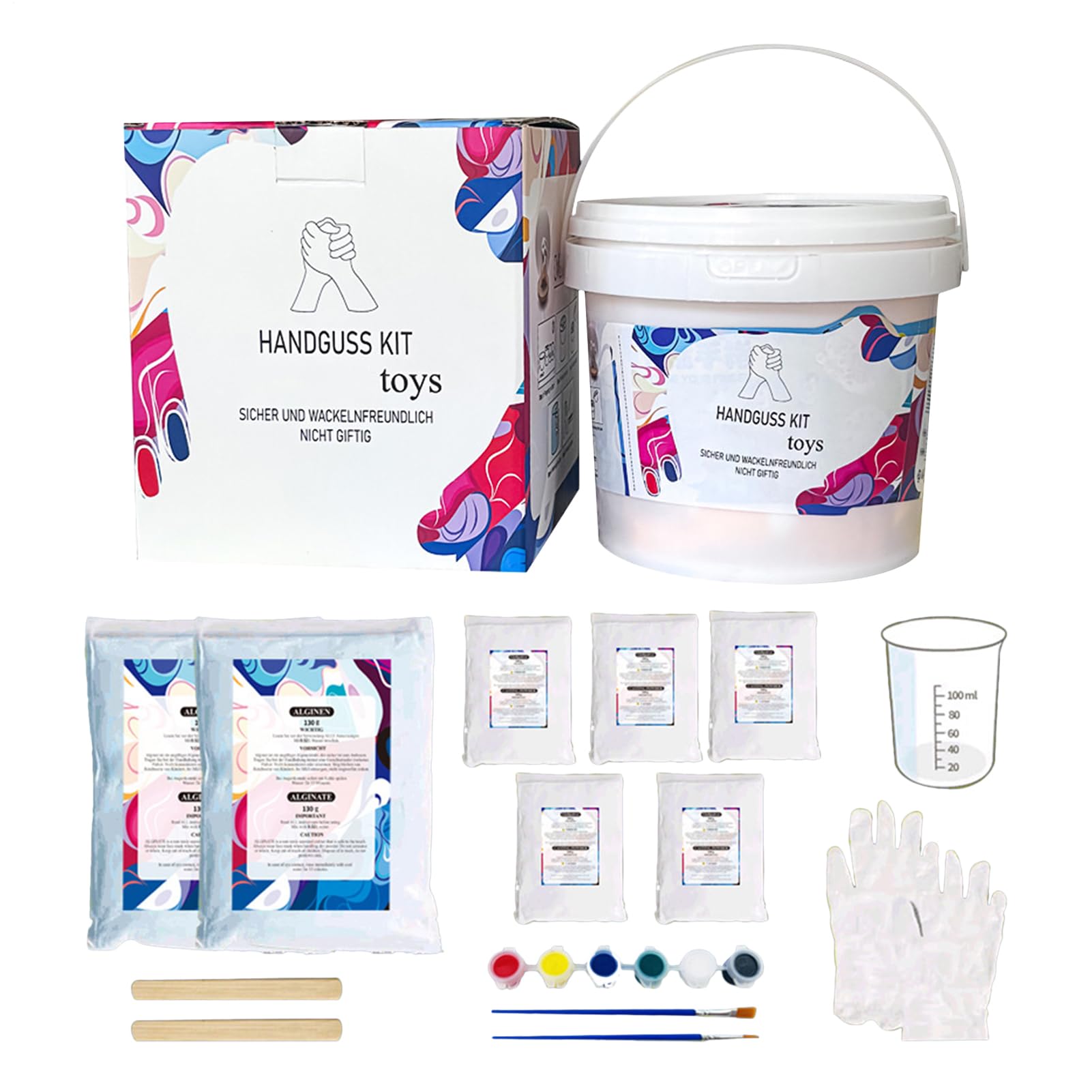 Kit Della Mano Decorazione per la Casa Realistica Romantica e Sicura