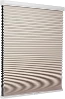 Vista 9 de Changshade Persianas Celulares para Ventanas sin Cordón Opacas para Ventanas Interiores, que se Bajan, Aislamiento Térmico de Panal de 1.5 Pulgadas