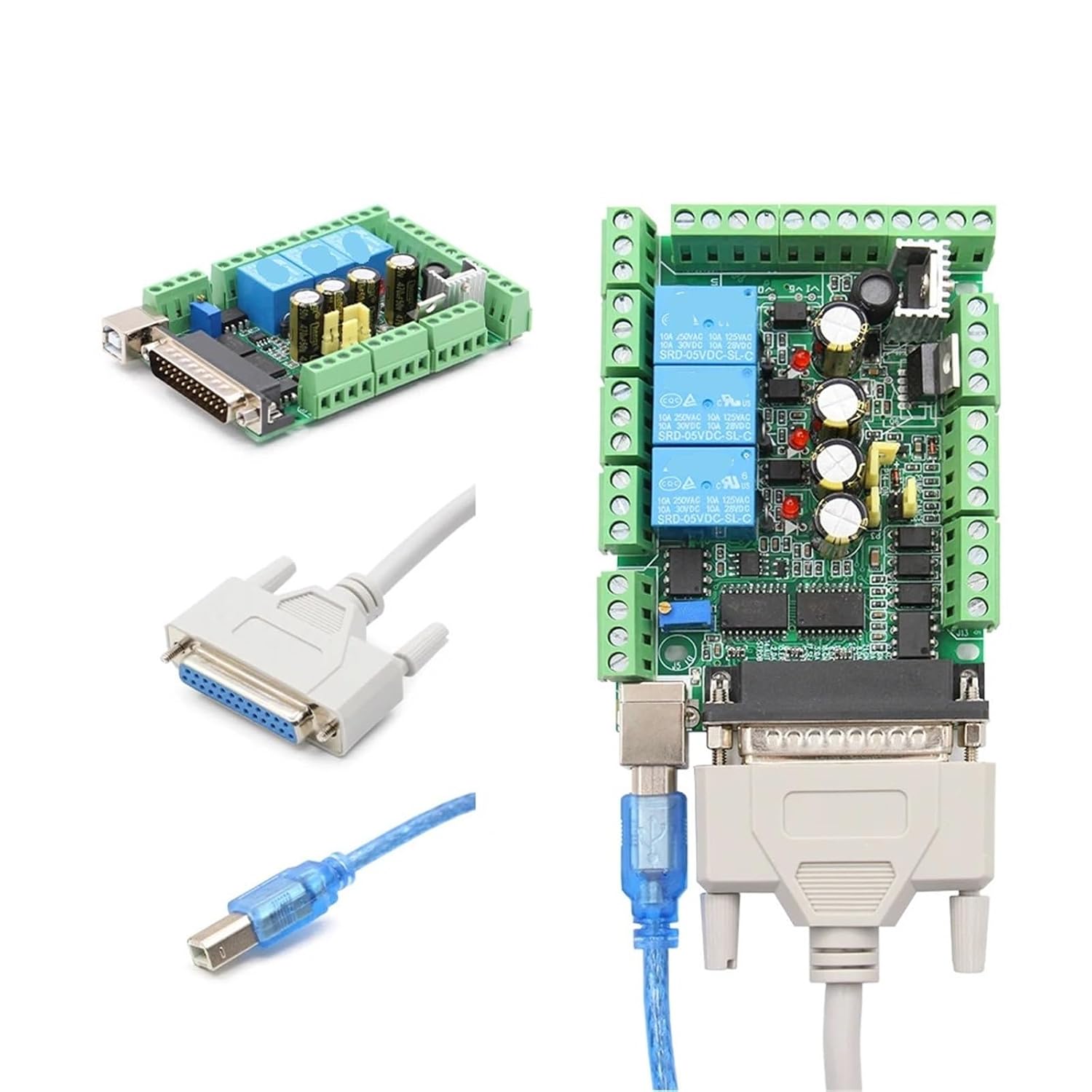 YZHATDH Controller Card 4/6 Axis For Stepper Motor Driver Motion Interface Adapter Board