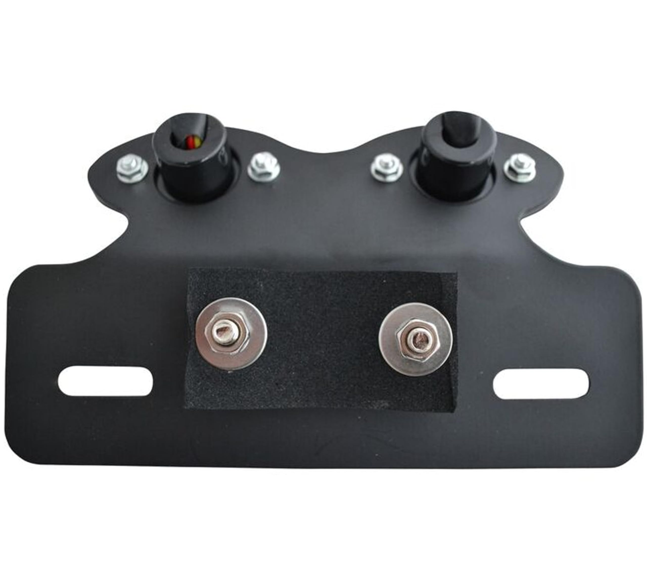 Moto LED Posteriore Luce Stop Posteriore con Supporto Fornito con Rosso e Lente Trasparente