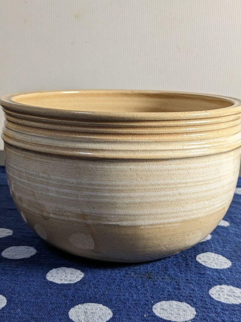 b638 建水 萩 糸目刷毛目 12代田原陶兵衛 木箱 茶道具 古物