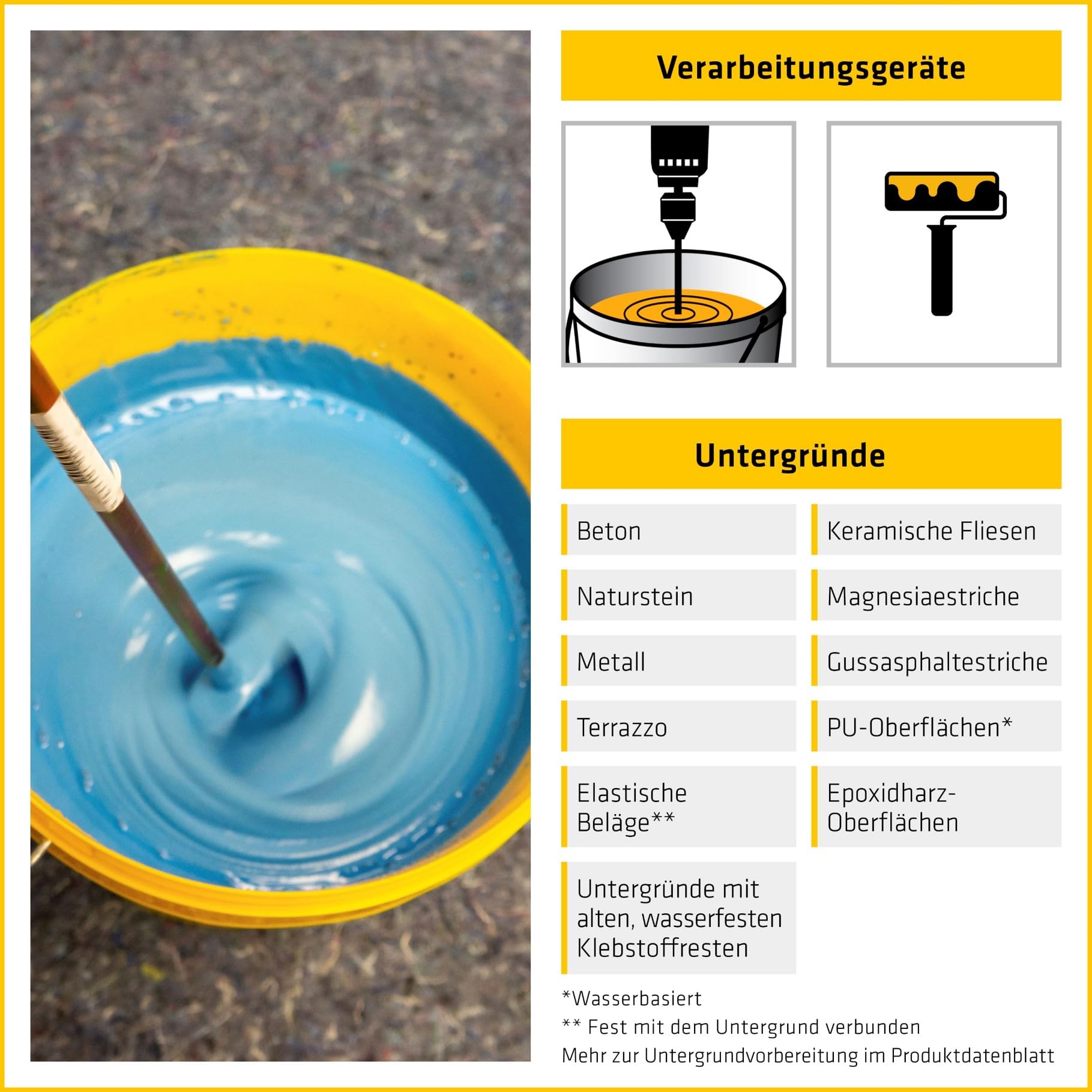 SIKA - Haftgrund Wand & Boden - Sikafloor-02 Primer - 5kg | Vor Ausgleichs- und Spachtelmassen - Verbessert Haftung - Einfache Anwendung