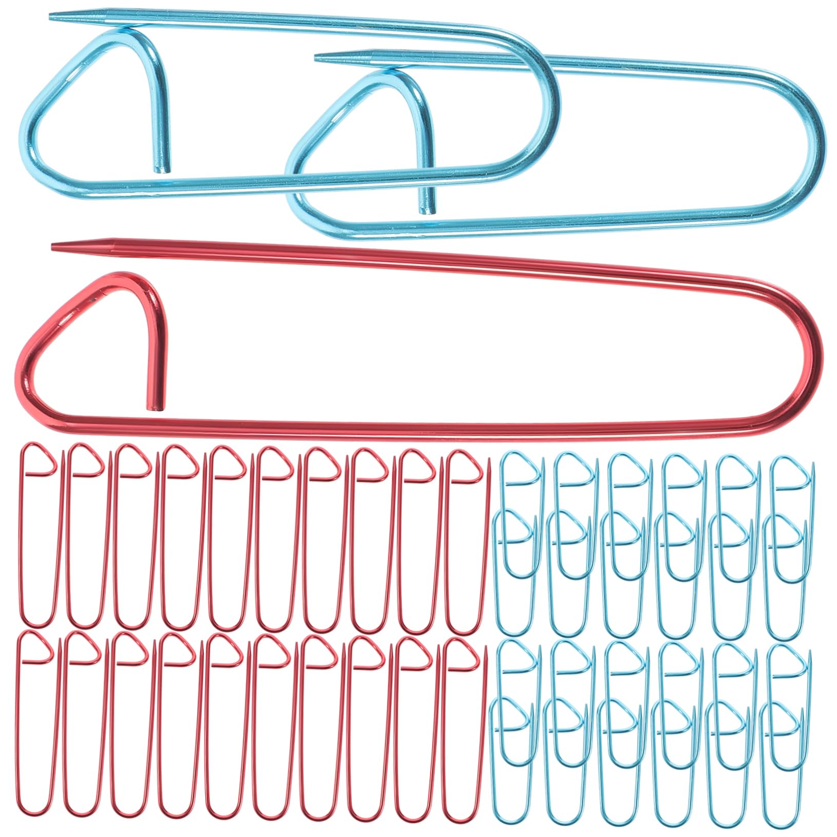 Abaodam 150pezzi Marcatori per Cucire Forma di Needles Curvate per Maglieria Strumenti per e Fai da Te per Principianti e Professionisti Facile da Usare e Portatili Completo di Accessori