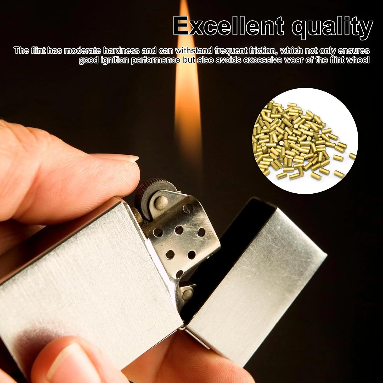 Lot de 300 pierres à briquet Clipper - Briquet de rechange universel