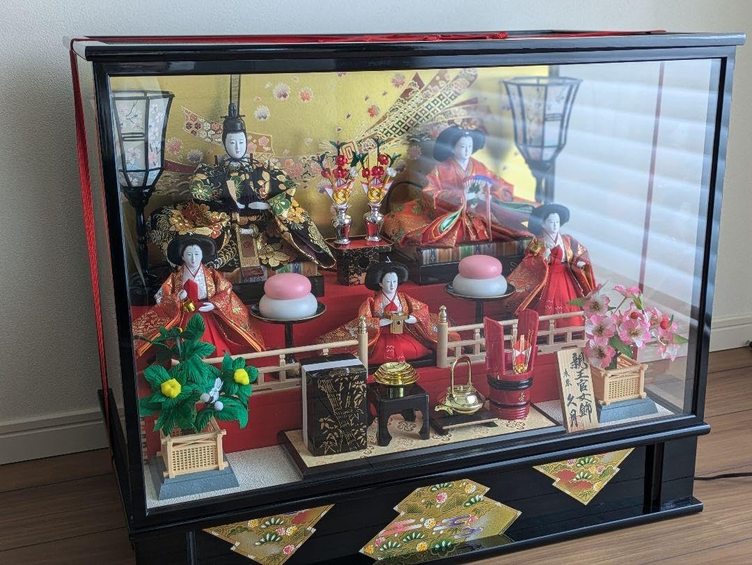 特選オルゴール付雛人形ケース入り 【公式通販】