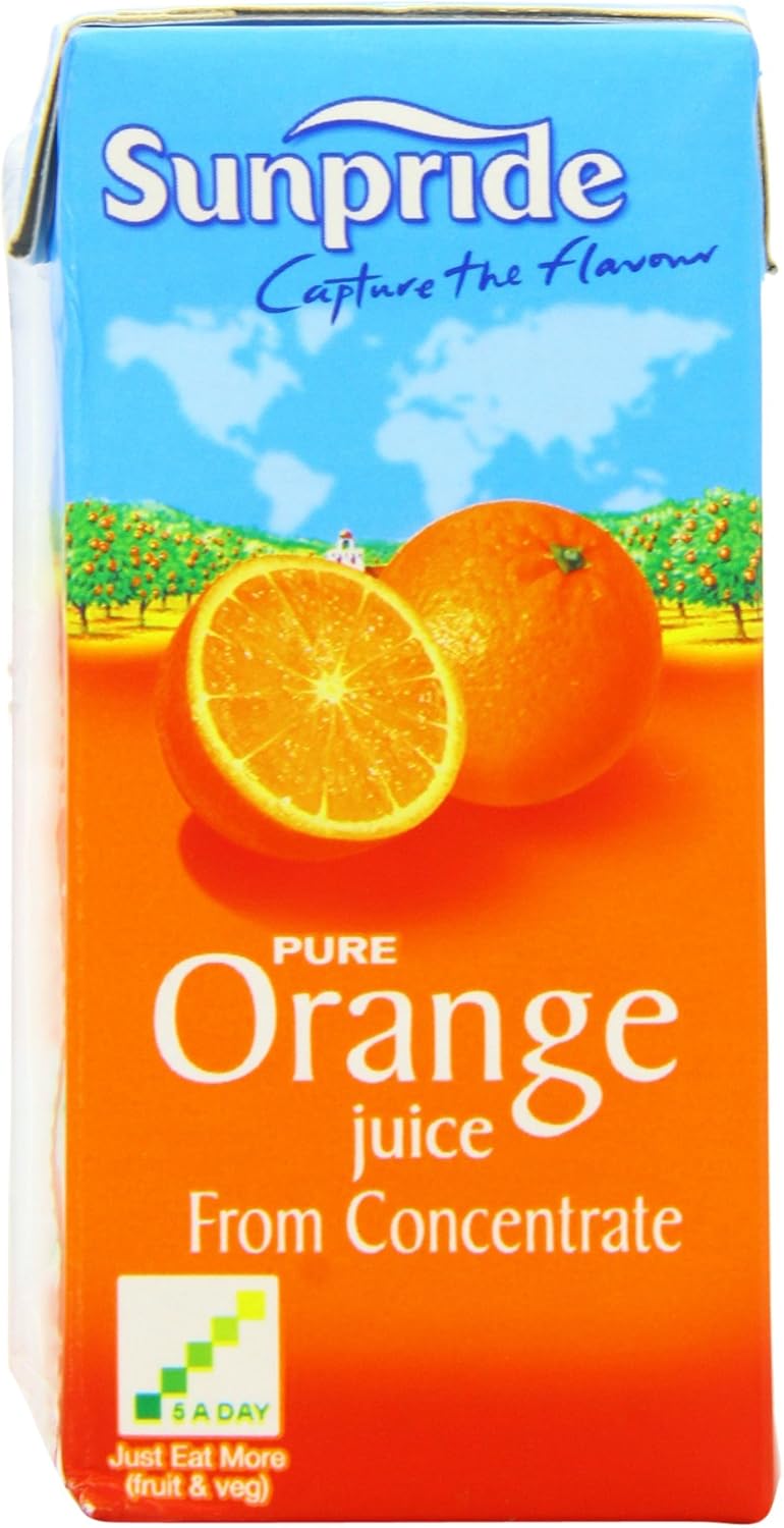 Sunpride Orange Juice 200ml (Pack of 24) Amazon.co.uk Grocery