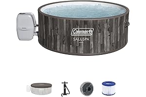 Coleman Napa 5 to 7 Person Inflatable Hot Tub Spa
