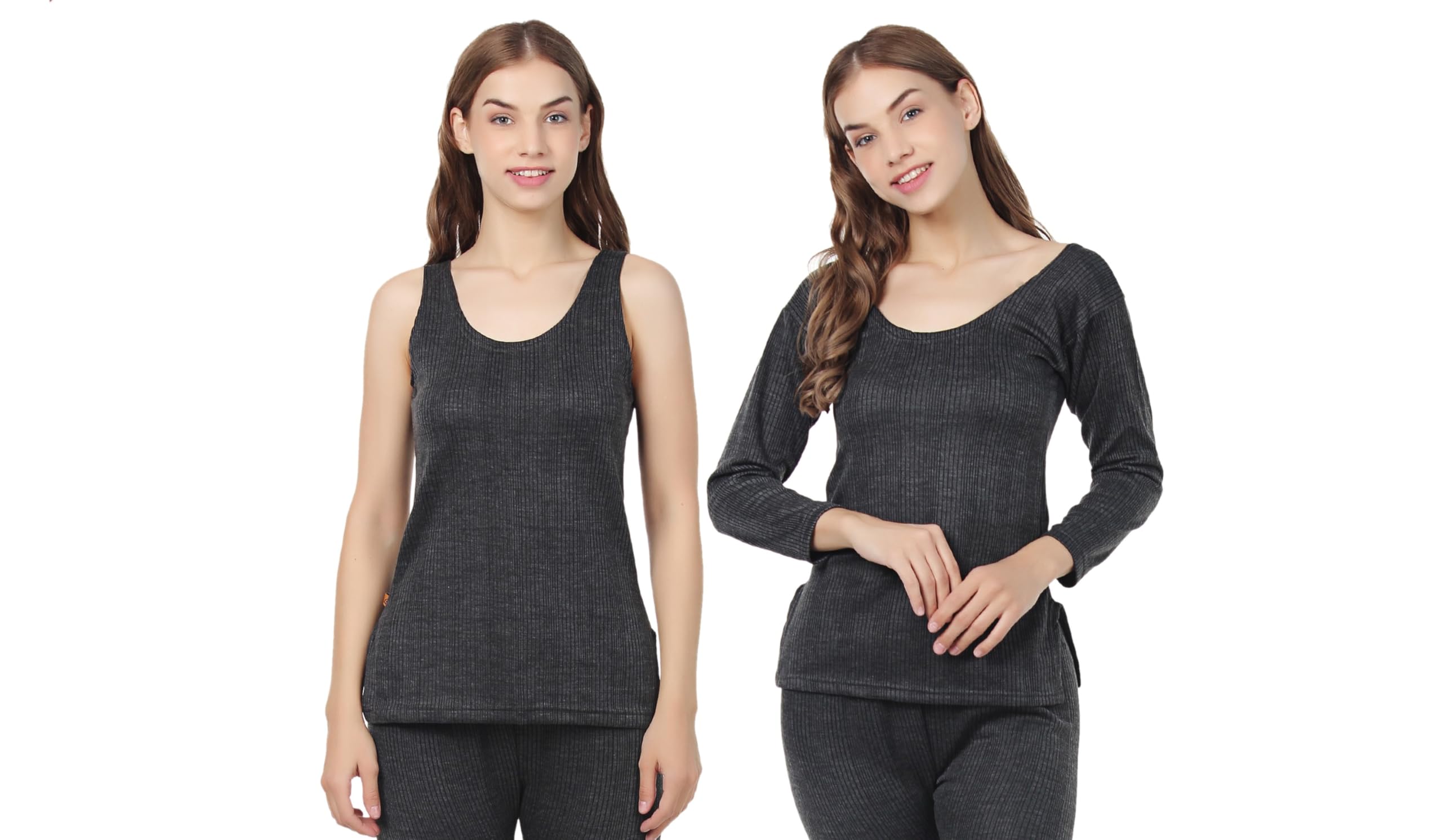 Women/Ladies/Girls Cotton Winter Wear Top 3/4 Sleev Top & 1 Sleeveless Top (Combo 2) Size (32 Till 40)-image-33