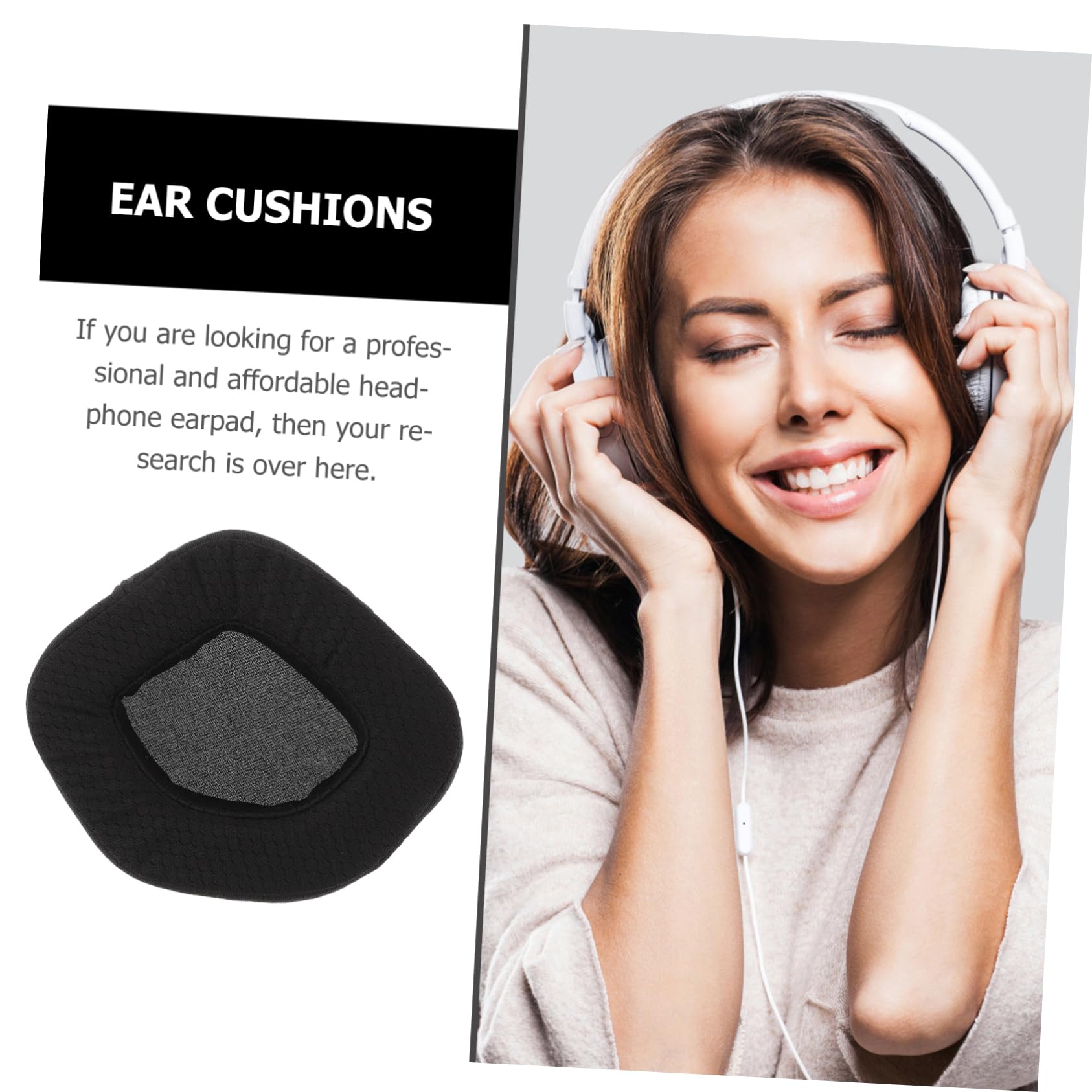 DOITOOL 5 Almohadillas De Repuesto para Auriculares Aw988 con Reducción De Ruido Resistentes Y Cómodas para Escuchar Música.