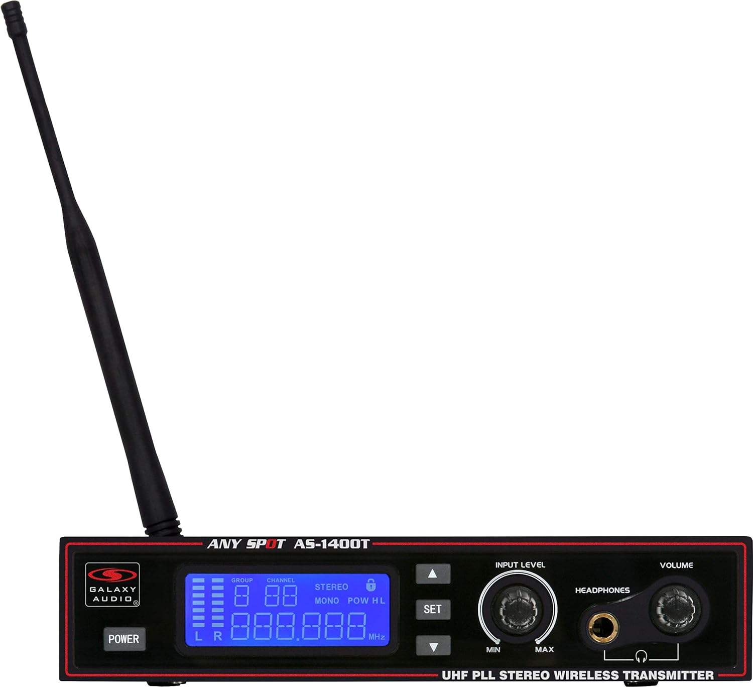 Galaxy Audio AS-1400 Wireless In-Ear Personal Monitor System, Code M (516 MHz - 558 MHz)