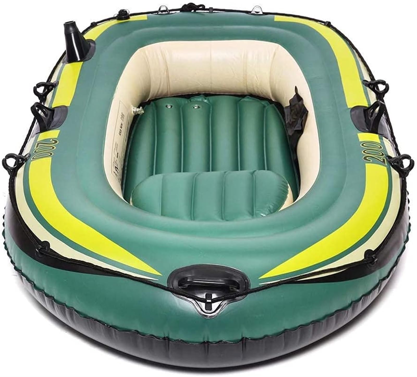 Kayak Inflable Doble Bote de plástico Kayak Bote de Pesca Bote Inflable Bote de Goma Espesado 188X108cm