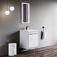 Vista 3 de Espejo de luz LED Dowell 16x32