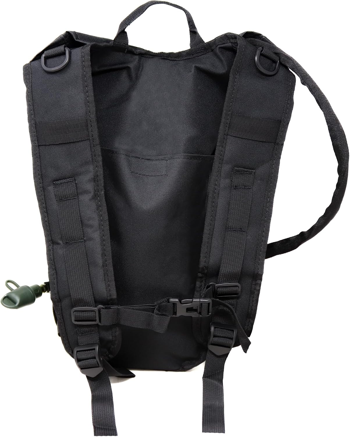 M MCGUIRE GEAR Hydration Backpack, Multi-Pocket Hiking Backpack with Hydration Bladder, Water-Resistant Nylon Water Bladder for Running, Cycling, and Biking, 3L/100 oz.
