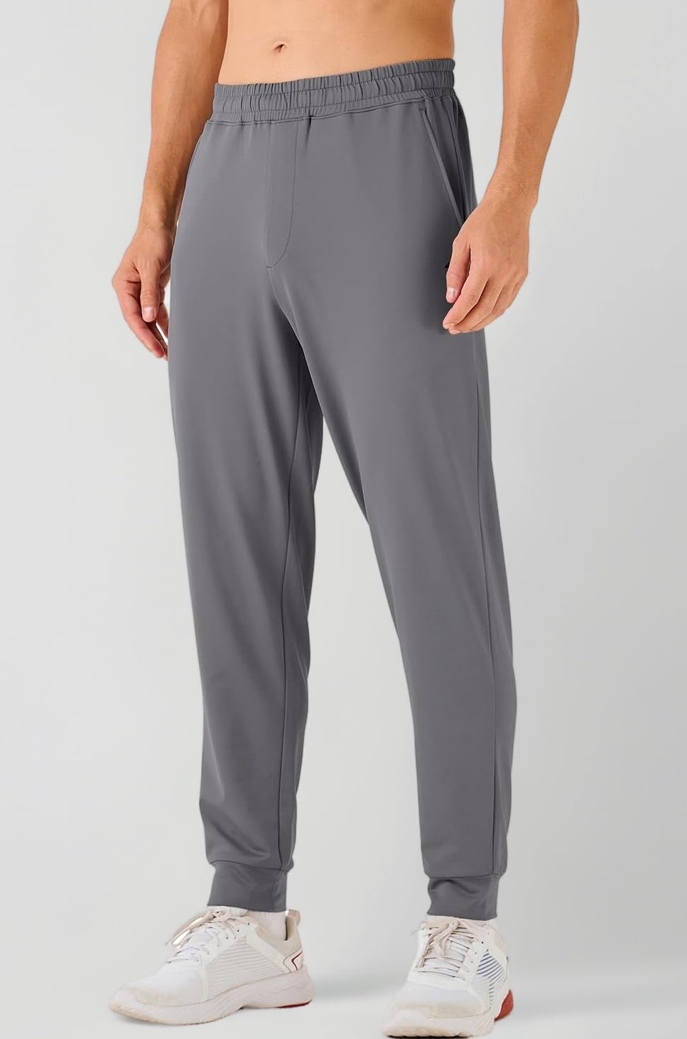 Boldfit Mid Rise Track Pant for Men – Comfortable Gym Pants, Joggers, Sports Pants & Lower for Men with Moisture-Wicking Fabric, Adjustable Fit & Pockets for Daily & Workout Wear