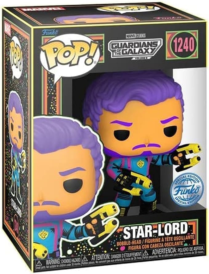 Guardians of The Galaxy: Vol. 3 - Star-Lord Blacklight Pop! Vinyl