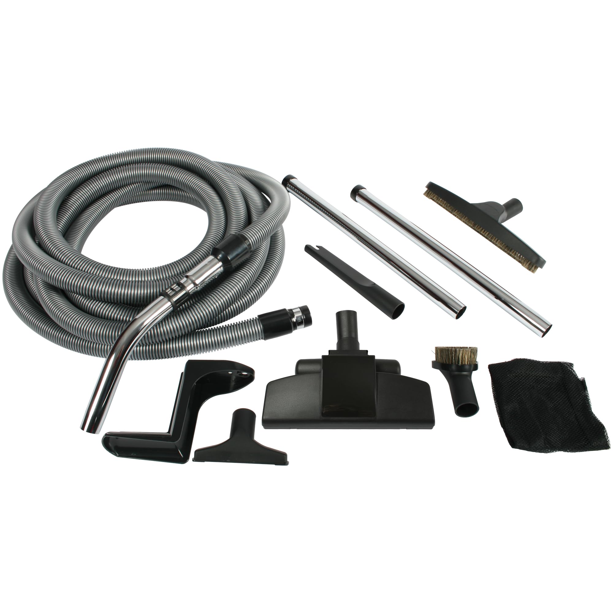 Cen-Tec Systems 91431 kompletny zestaw akcesoriów do odkurzacza centralnego z metalowymi różdżkami