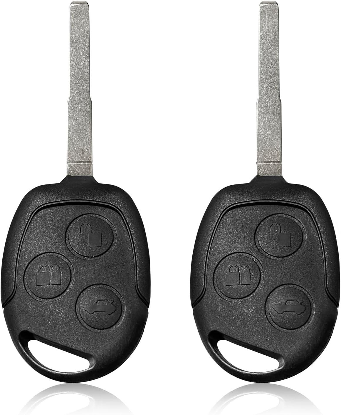 2 Keylessbest Replacement for 2014 2015 2016 2017 Ford Fiesta Key Fob Remote Control KR55WK47899 3 Buttons 315MHz