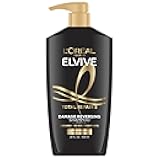 L'Oreal Paris Elvive Total Repair 5 Repairing Shampoo for Damaged Hair Shampoo with Protein and Ceramide for Strong Silky Shiny Healthy Renewed Hair 28 Fl Oz(Packaging May Vary)