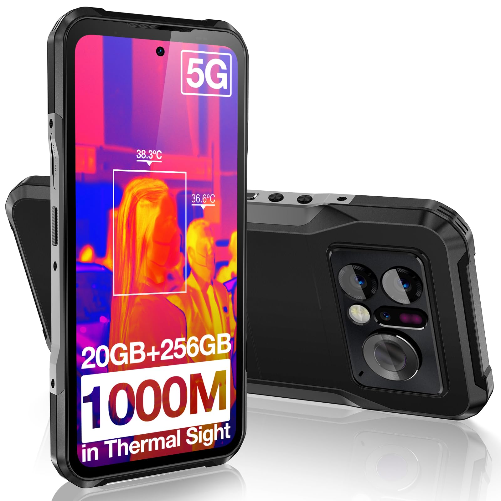 Amazon.com: DOOGEE V20 PRO Rugged Smartphone 5G 2023, 1440 * 1080