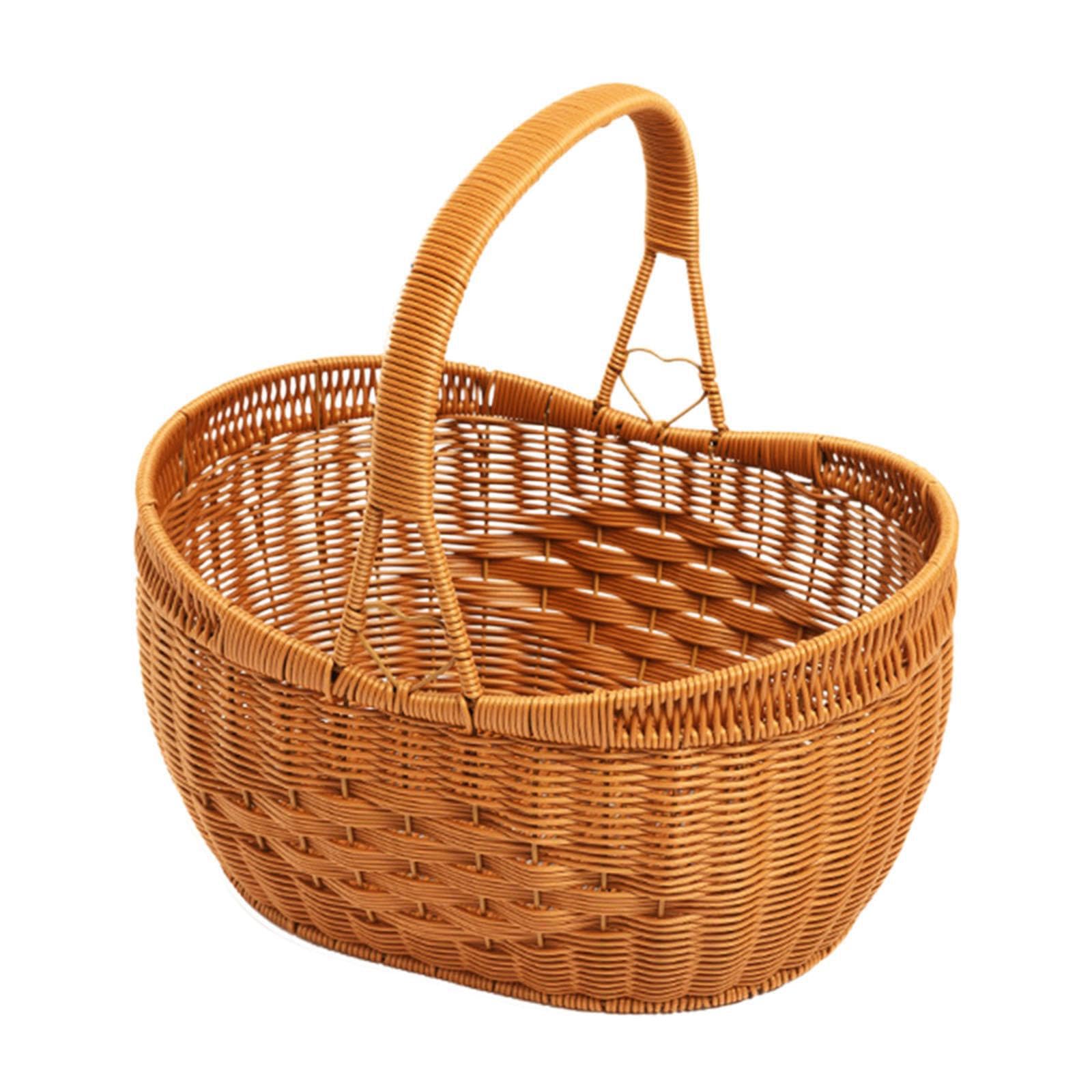 Organizzatore di cestini di frutta a mano per feste di Natale | bomboniere e composizioni floreali, esposizione di fiori per matrimoni, cesto di raccolta di frutta e verdura, organizzatore
