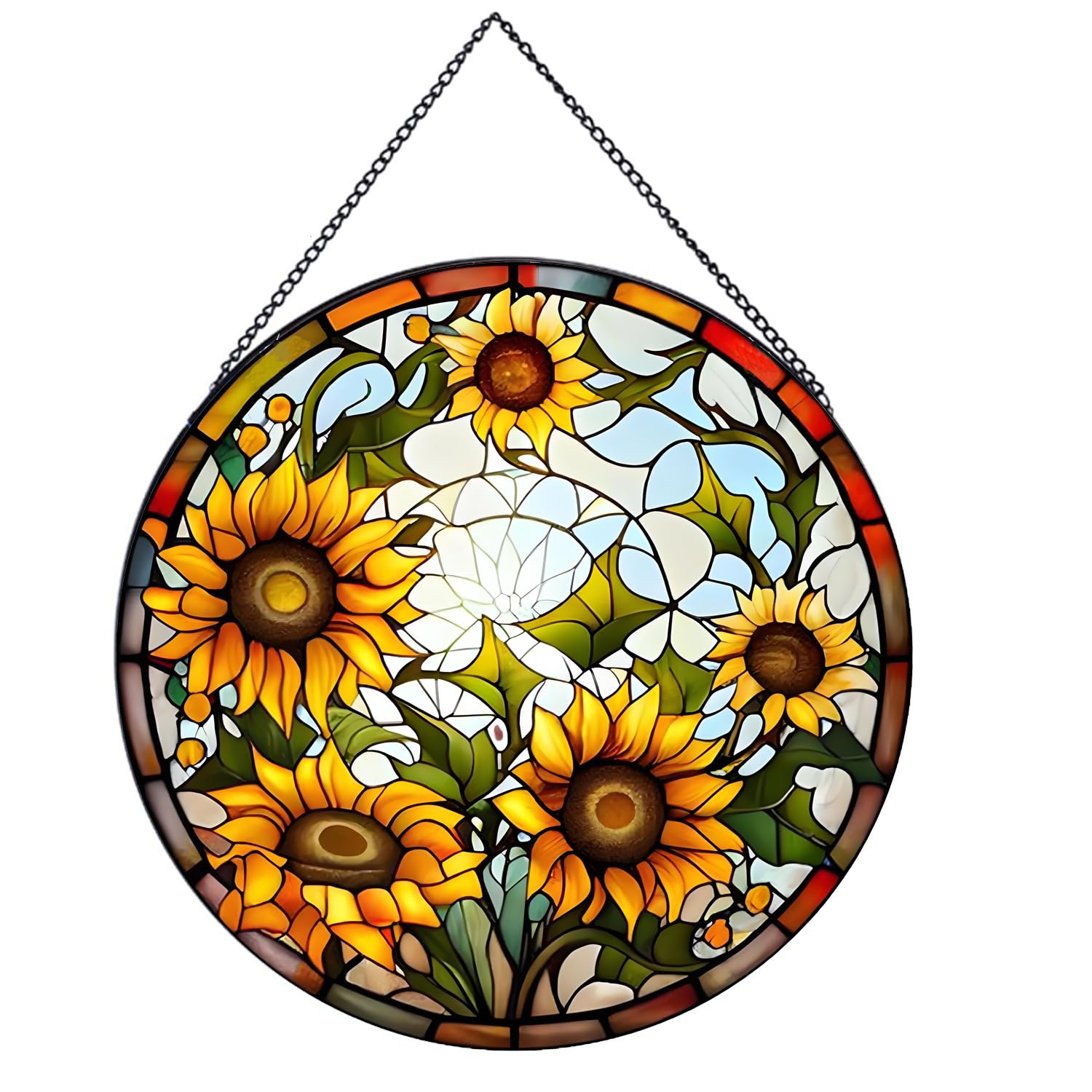 Attrape-soleil tournesol décoration de fenêtre de salon