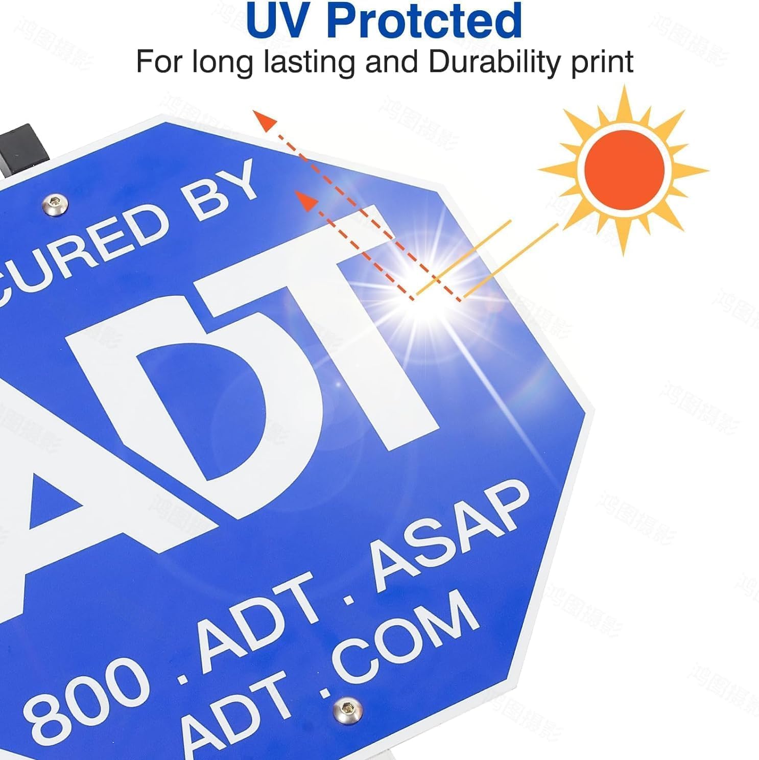 Deterrent Security Sign Package ADT Security Sign & Sticker Set | 28 ...
