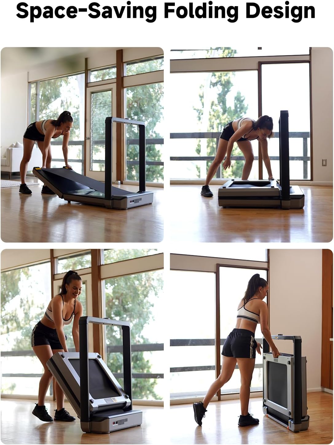 WALKINGPAD X Series Folding Treadmills for Home, Smart Vertical Fold, LED Display, No Assembly image 5